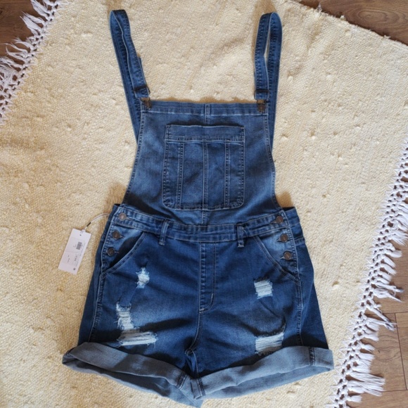 kancan overall shorts